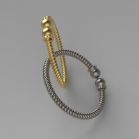 twisted baby bangle - Thumbnail 17