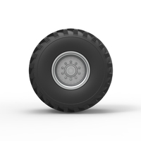 Wheel from vintage monster truck 1:25 - Thumbnail 5