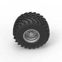Wheel from vintage monster truck 1:25 - Thumbnail 6