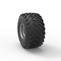 Wheel from vintage monster truck 1:25 - Thumbnail 8