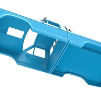 Shell of vintage Ranger Monster Truck 1:25 - Thumbnail 3