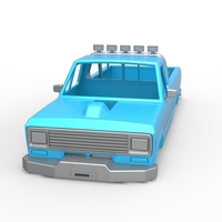 Shell of vintage Ranger Monster Truck 1:25 - Thumbnail 4