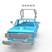 Shell of vintage Ranger Monster Truck 1:25 - Thumbnail 16