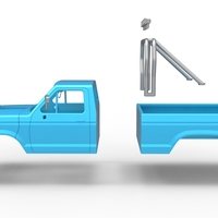 Shell of vintage Ranger Monster Truck 1:25 - Thumbnail 17