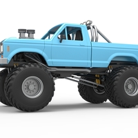 Vintage Monster Truck 1:25 - Thumbnail 2