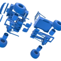 Vintage Monster Truck 1:25 - Thumbnail 19