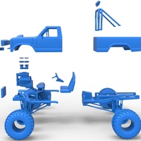 Vintage Monster Truck 1:25 - Thumbnail 21