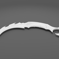 Karambit Reaver VALORANT Modelo de impresión 3D - Thumbnail 2
