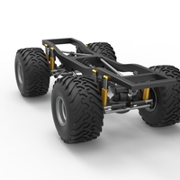 Chassis of vintage Ranger monster truck 1:25 - Thumbnail 12