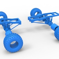 Chassis of vintage Ranger monster truck 1:25 - Thumbnail 15