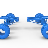 Chassis of vintage Ranger monster truck 1:25 - Thumbnail 19