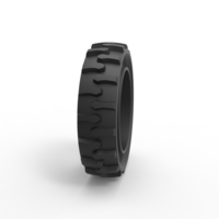 Tractor Cup tire Version 1 Scale 1:25 - Thumbnail 3