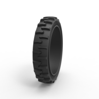 Tractor Cup tire Version 2 Scale 1:25 - Thumbnail 3