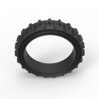 Tractor Cup tire Version 2 Scale 1:25 - Thumbnail 6