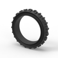 Tractor Cup tire Version 2 Scale 1:25 - Thumbnail 7