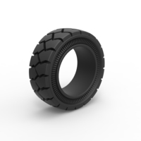Tractor Cup tire Version 4 Scale 1:25 - Thumbnail 2