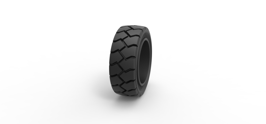 Diecast tractor Cup tire Version 4 Scale 1:25 3D Print 529920