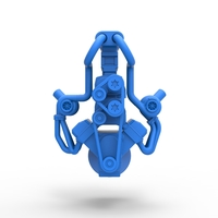 Twin turbo supercharged V8 Engine Version 4 Scale 1:25 - Thumbnail 3