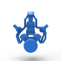 Twin turbo supercharged V8 Engine Version 4 Scale 1:25 - Thumbnail 10