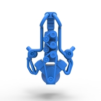 Twin turbo supercharged V8 Engine Version 5 Scale 1:25 - Thumbnail 3