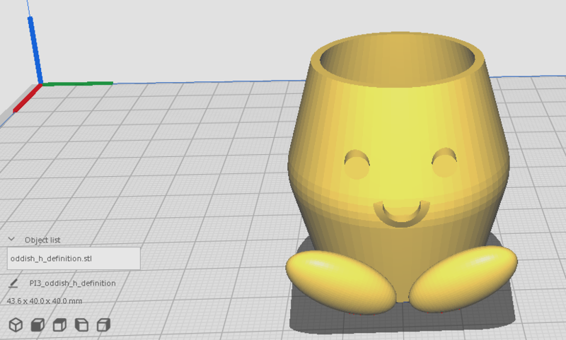 Archivo STL de Digital Oddish Pot Planter High Definition