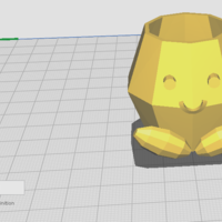 Archivo STL de Digital Oddish Pot Planter Low Definition - Thumbnail 2