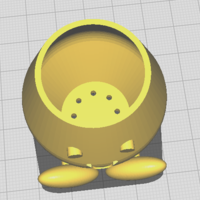 Archivo STL de Digital Oddish Pot Planter High Definition - Thumbnail 2