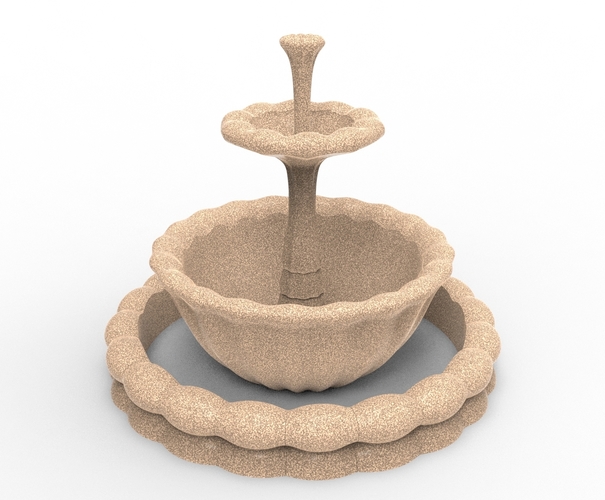 classic fountain 3D Print 530044