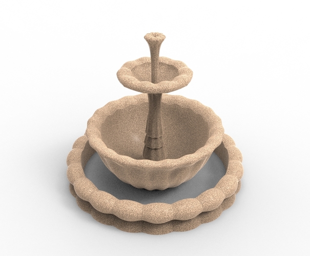 classic fountain 3D Print 530046