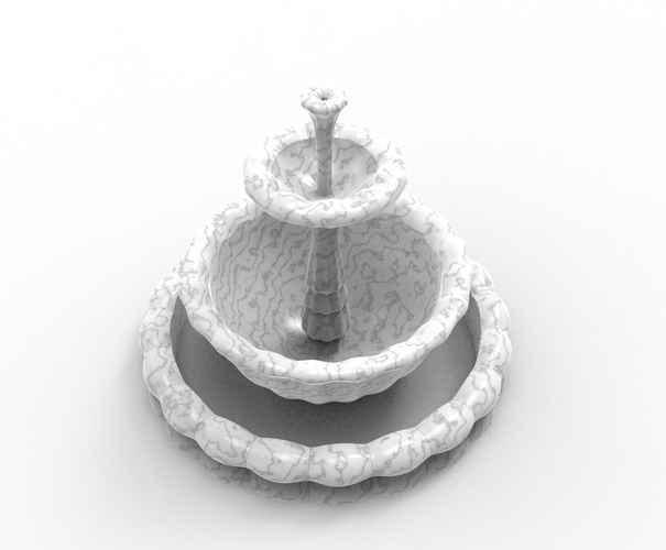 classic fountain 3D Print 530055