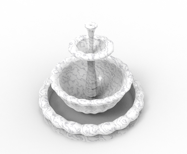 classic fountain 3D Print 530058