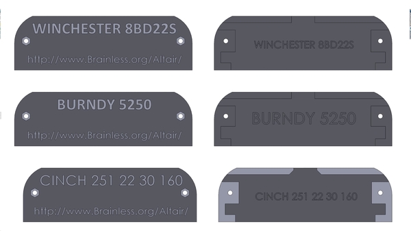 22-Position 44-PIN Top Card Edge Connector Hoods