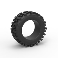Offroad tire 105 Scale 1:25 - Thumbnail 1