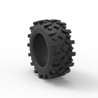 Offroad tire 105 Scale 1:25 - Thumbnail 8