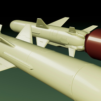 Ukrainian R-360 Neptune anti-ship missile with stand - Thumbnail 6