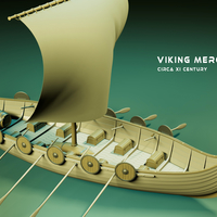 Viking Merchant Boat - Thumbnail 2