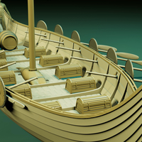 Viking Merchant Boat - Thumbnail 6