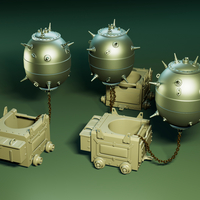 British MK XVII naval mine - Thumbnail 4
