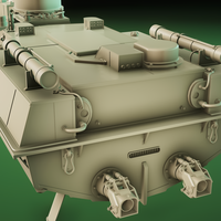 Ukrainian naval drone SeaBaby with stand resin kit files - Thumbnail 10