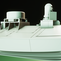 Ukrainian naval drone SeaBaby with stand resin kit files - Thumbnail 12