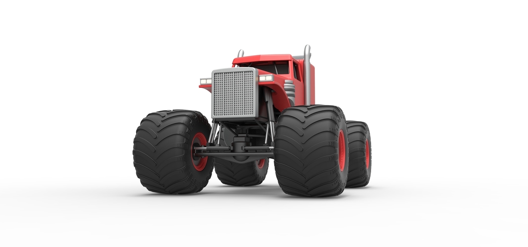 Monster Tow Truck Scale 1:25 3D Print 530224