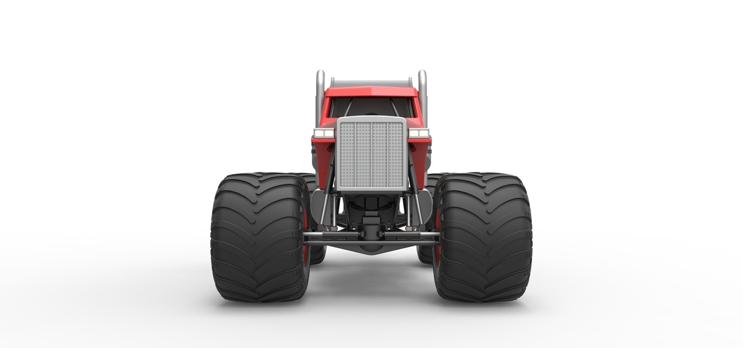 Monster Tow Truck Scale 1:25 3D Print 530225