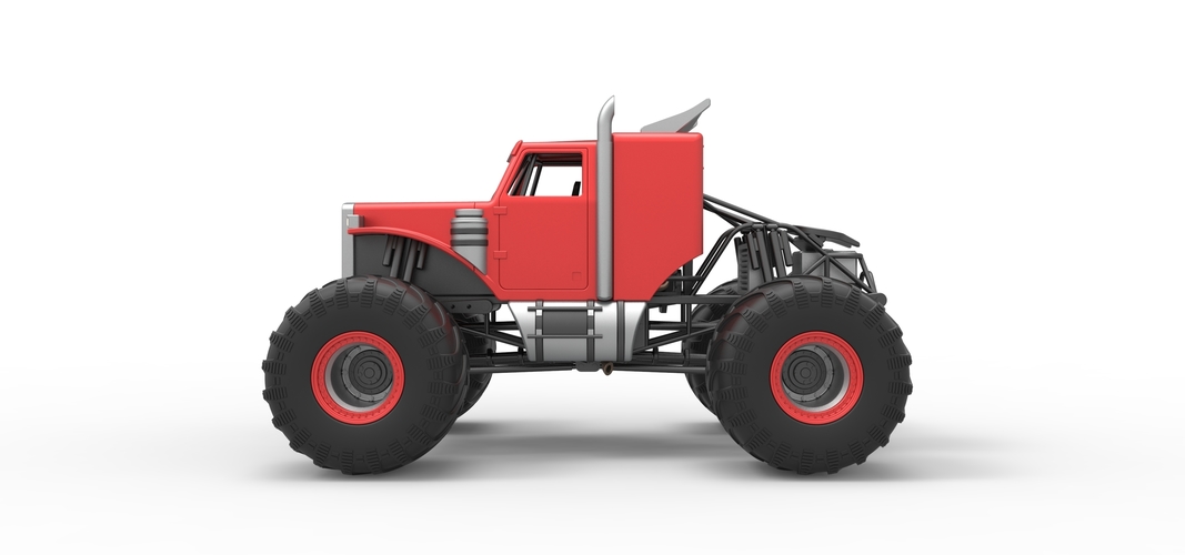 Monster Tow Truck Scale 1:25 3D Print 530227
