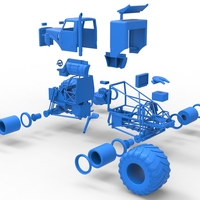 Monster Tow Truck Scale 1:25 - Thumbnail 23