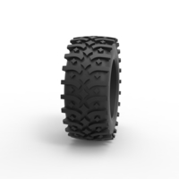 Offroad tire 106 Scale 1:25 - Thumbnail 3