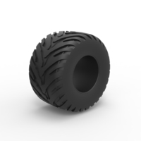 Tractor tire 18 Scale 1:25 - Thumbnail 2