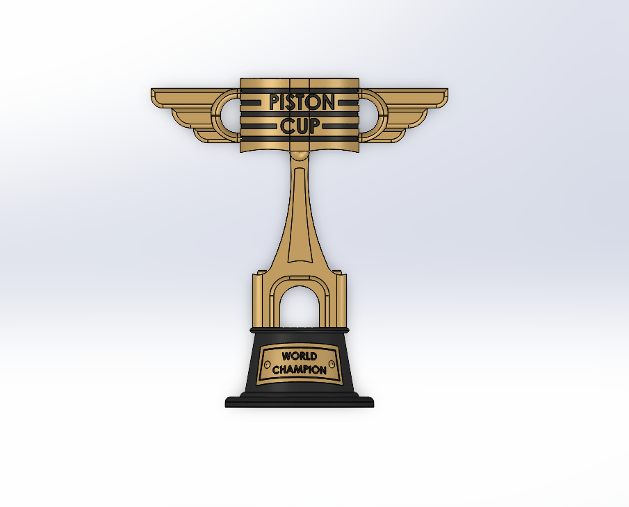 Piston store cup trophy