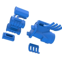 Engine V8 with double Potvin Supercharger 1:25 - Thumbnail 16