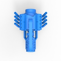 Engine V8 for vintage dragster Version 3 Scale 1:25 - Thumbnail 7