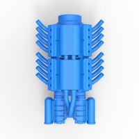 Engine 2 V8 Version 7 Scale 1:25 - Thumbnail 7